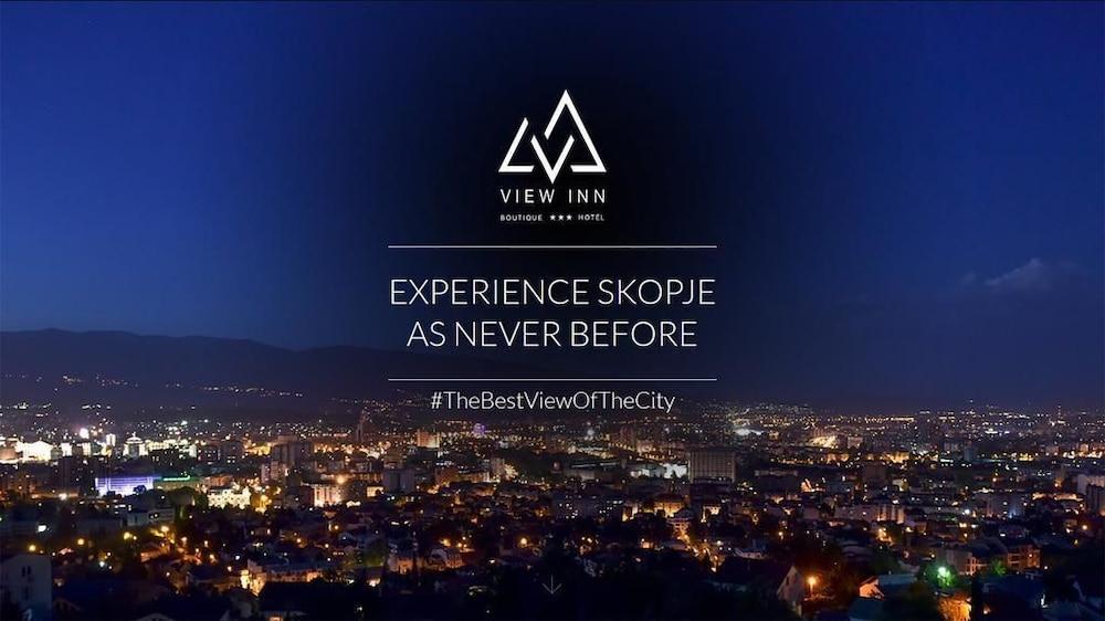 View Inn Boutique Hotel スコピエ エクステリア 写真