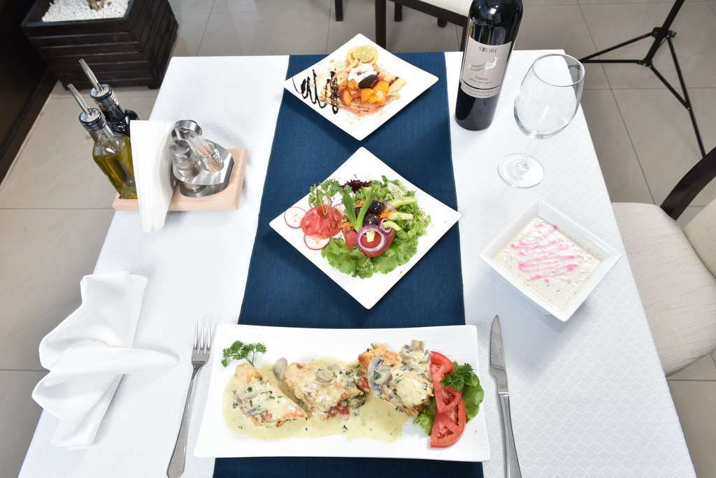 View Inn Boutique Hotel スコピエ レストラン 写真